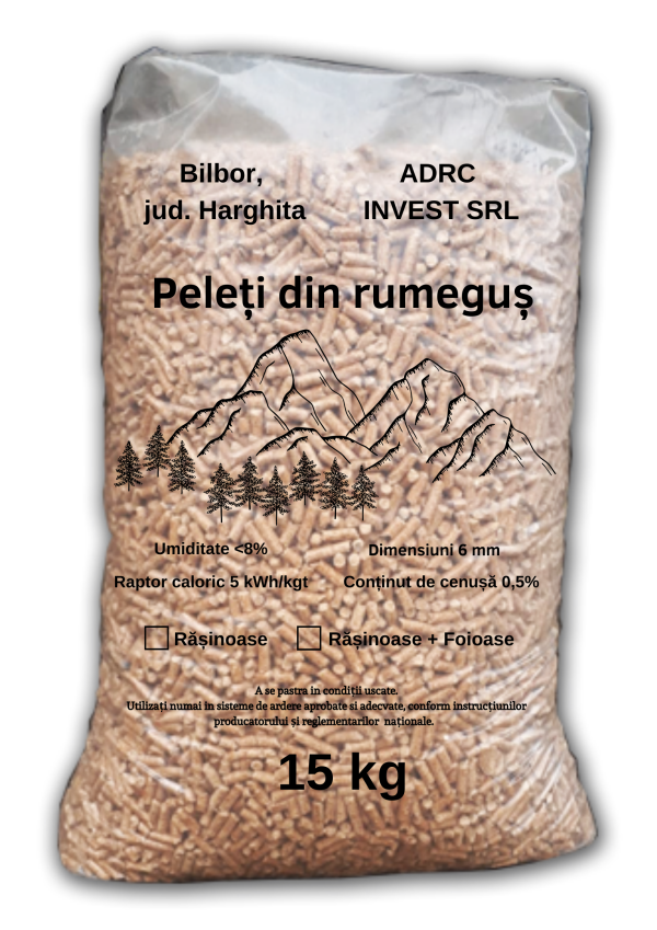 Sac de Peleti (15 kg)