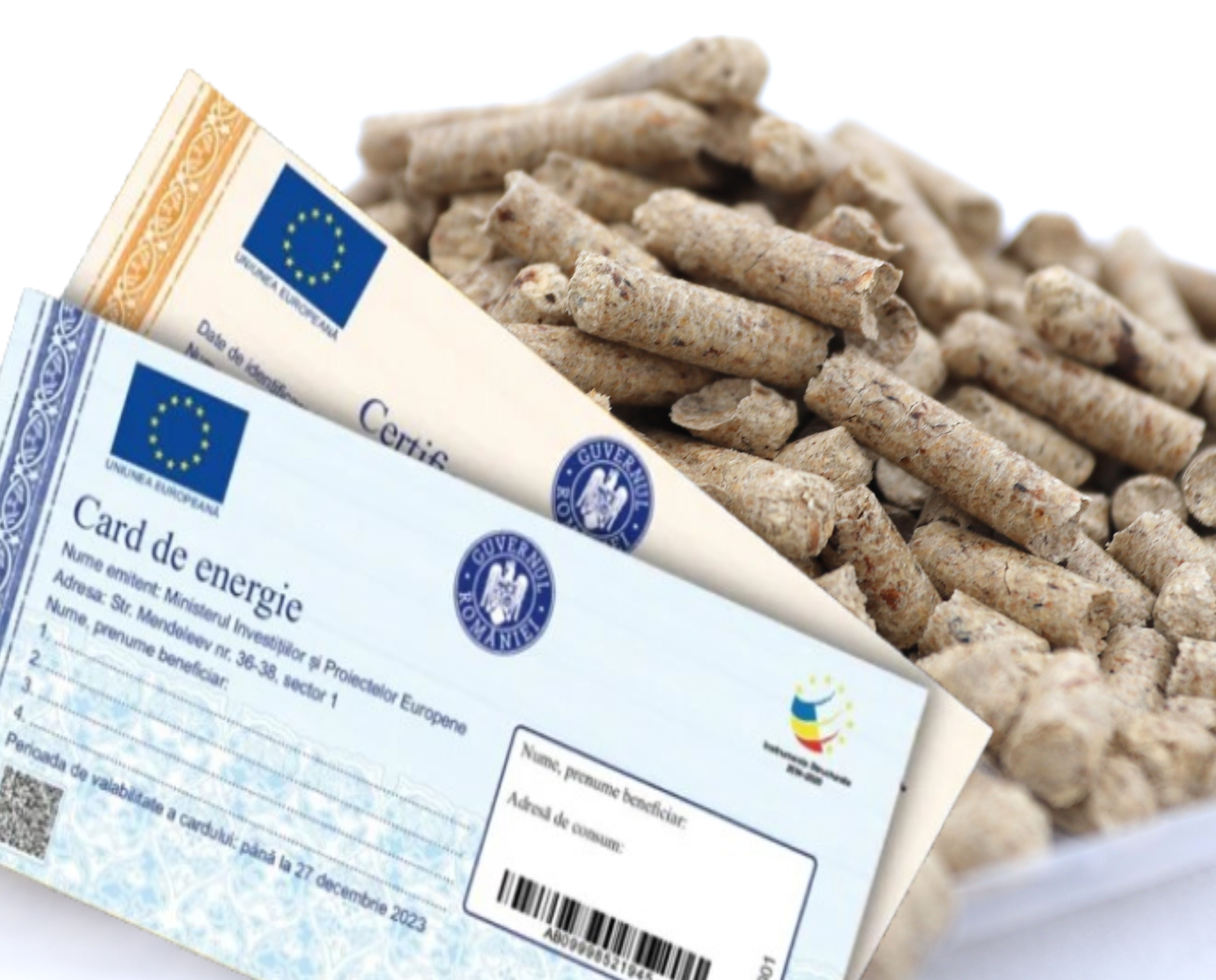 Achiziția peleților cu cardul de energie – cum se realizează